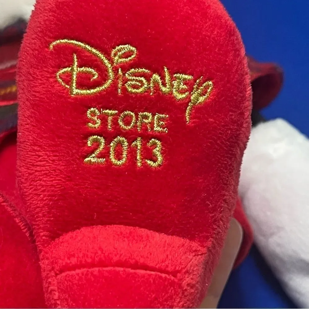 Disney Store Minnie Mouse Christmas Holiday plush doll